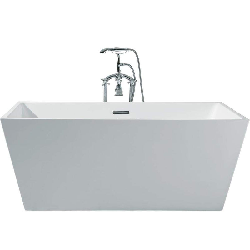 DKB Aqua UB116-6732 Freestanding Acrylic Bathtub 67" x 32" Inches