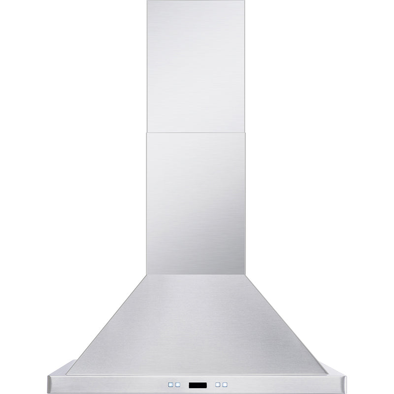 DKB 30" Inch Wall Mounted Range Hood Brushed Stainless Steel With Halogen Lights 600 CFM